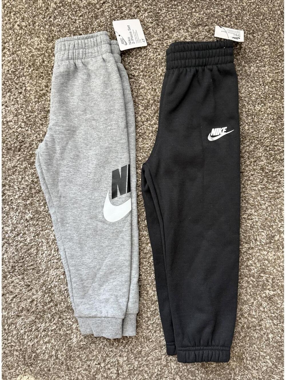 2 Pr Nike Jogger Pants Boys Size 4T
